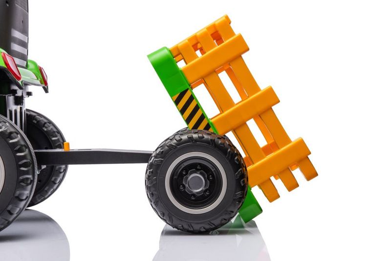 Traktor Na Akumulator BBH-030 Zielony zdjęcie 11