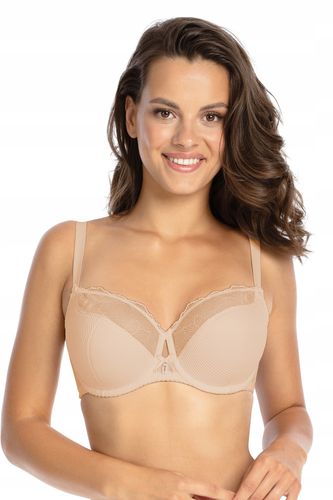 Półusztywniany biustonosz GAIA 1059 URSULA beż 75F na Arena.pl