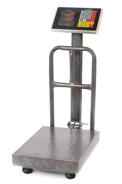 Waga magazynowa elektroniczna sklepowa duży lcd akumulator mobilna do 150kg zdjęcie 2