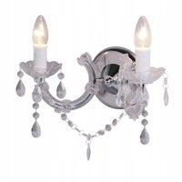LAMPA MAGNOLIA 2PŁ KINKIET ZUMA LINE RLB94016-2A
