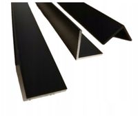 Kątownik aluminiowy 30 x 20 x 2 Czarny Matowy