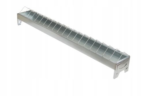 KARMIDŁO KORYTKO 100 CM DLA DROBIU OCYNK METALOWE na Arena.pl