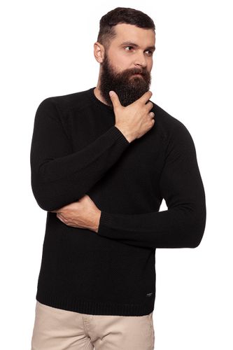 LEE STRUCTURED CREW KNIT BLACK L84EOC01 S na Arena.pl