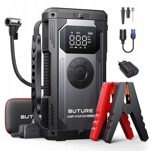 MOCNY ROZRUCH BOOSTER PRZENOŚNY POWERBANK ROZRUCHOWY Z KOMPRESOREM 4000A na Arena.pl