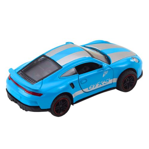METALOWY SAMOCHÓD WYŚCIGOWY NIEBIESKI na Arena.pl