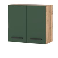 Szafka Kuchenna Wisząca Górna Modułowa 80cm Blande Wotan Butelkowa Zieleń