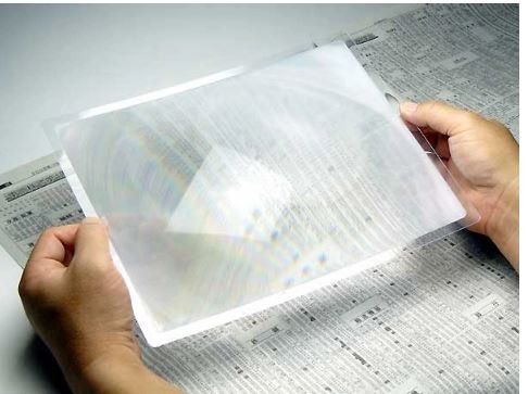 LUPA CZYTANIA SOCZEWKA FRESNELA 18X12 B6 KARTKA na Arena.pl