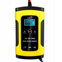 MOCNY PROSTOWNIK AUTOMATYCZNY SAMOCHODOWY LCD 100Ah LCD 12V 6A