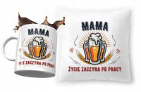 Zestaw Dla Mamy Poduszka + Kubek Prezent Z Nadrukiem Ze Zdjęciem