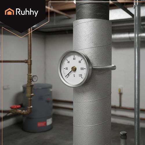 Termometr Tarczowy Ruhhy 26557 zdjęcie 3