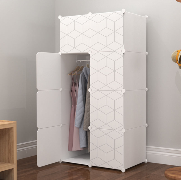 SZAFA MODUŁOWA UBRANIOWA GEOMETRIC GARDEROBA zdjęcie 1