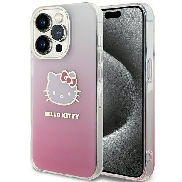 Etui Hello Kitty do iPhone 15 Pro, Różowy zdjęcie 1