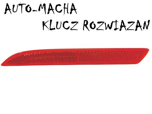 Acura TSX odblask w tylny zderzak Lewa na Arena.pl