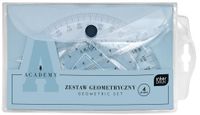 zestaw geometryczny w etui 4el academy 0169