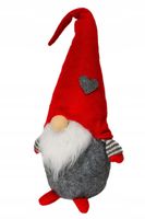 Skrzat Gnom z czerwoną czapką 40cm