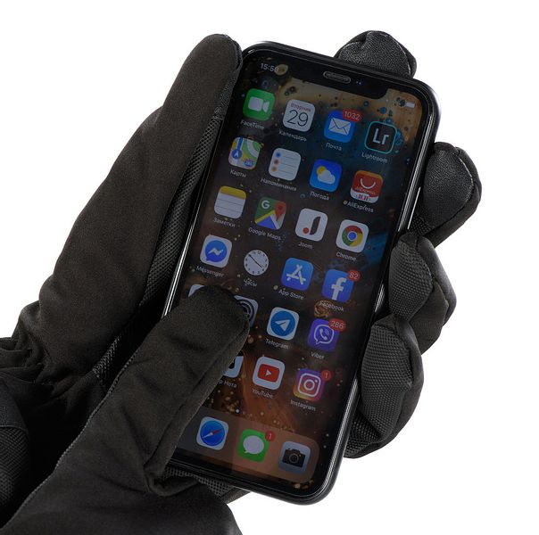 Rękawice Soft Shell Thinsulate M-Tac M czarny zdjęcie 4