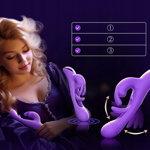 Trzepoczący wibrator Dildo dla kobiet 12 wibracji na Arena.pl