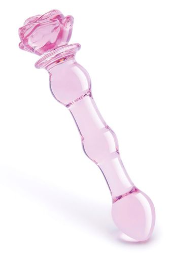 GLAZE GLASS ROSEBUD BEADED DILDO na Arena.pl