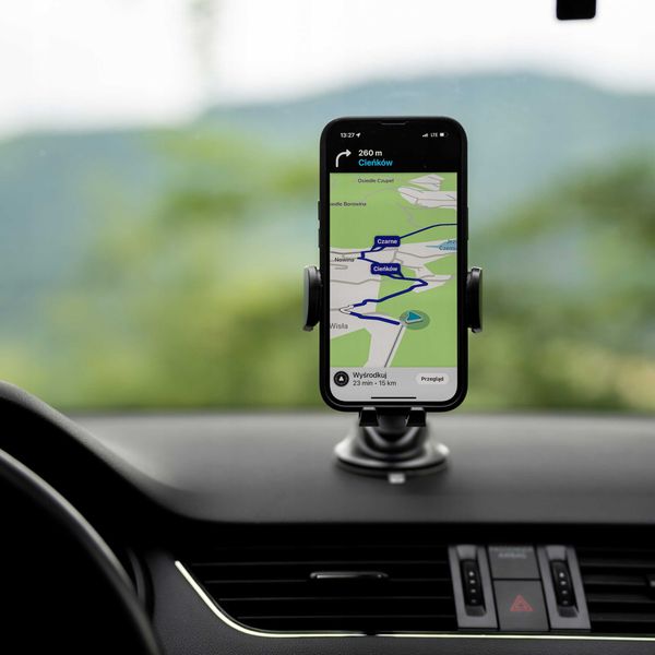 Spacecase Car Holder Sc13 Ghost Dash/Windshield Black zdjęcie 13