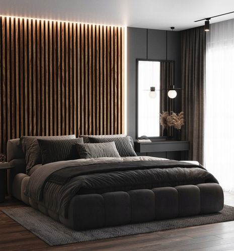 Lamele ścienne na Białej Płycie Dąb Różne kolory POLSKIE PREMIUM - 275x46cm na Arena.pl