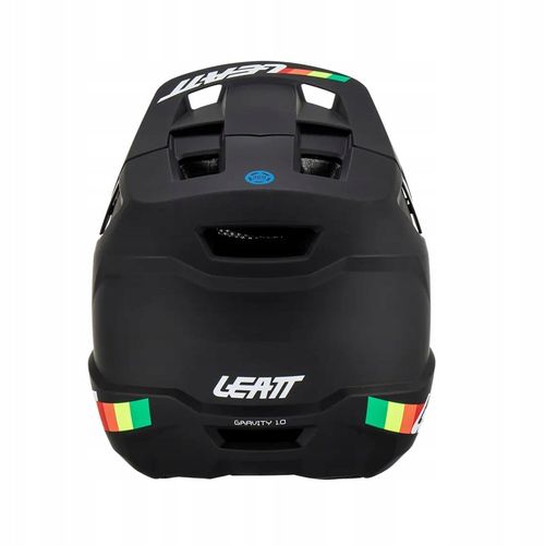 Kask Rowerowy FullFace Leatt MTB Gravity 1.0 Czarny L (59-60cm) na Arena.pl