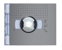 SFERA: Plakietka modułu fonicznego z kamerą szerokokątną - bez przycisków - Stalowoszara Legrand 351303