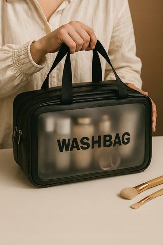 Podwójna Kosmetyczka Podróżna Organizer Podróżny Damska Męska Duża Pojemna na Arena.pl