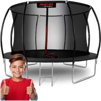 Trampolina ogrodowa profilowana 14ft/435cm z siatką wewnętrzną Neo-Sport