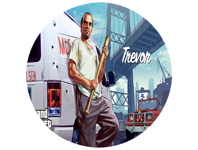 Podkładka pod myszkę GTA zdjęcie 2