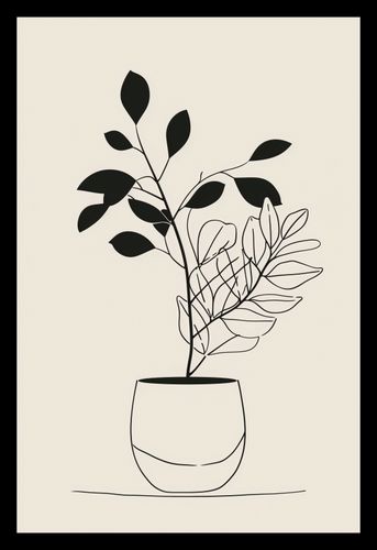 Plakat 20x30cm Prostota Doniczki na Arena.pl