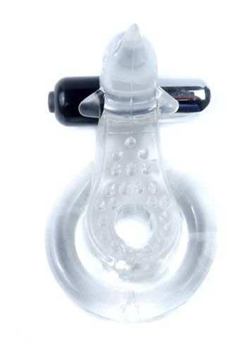 pierścień-dolphin vibro cockring clear na Arena.pl