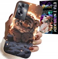 ETUI DO OPPO A79 5G - Z NADRUKIEM SŁODKI TYGRYSEK OBUDOWA CASE