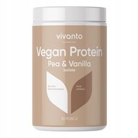 Vivanto Vegan Pea Protein Isolate Smak Waniliowy Bez Cukru 20 Porcji