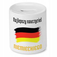 Skarbonka Na Dzień Nauczyciela Niemieckiego Z Nadrukiem Ze Zdjęciem