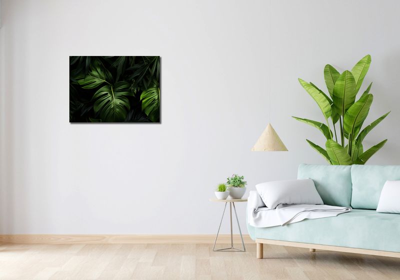 Obraz 70x50cm Zielony Szept zdjęcie 2