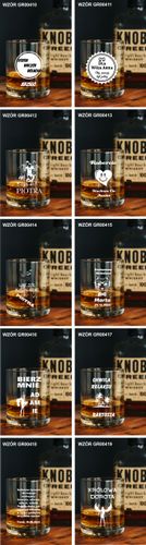 Szklanka do WHISKY z grawerem prezent na urodziny na Arena.pl