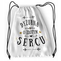 Plecak Sportowy Szkolny Dyżurnej Worek Torba Z Nadrukiem Ze Zdjęciem