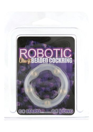 Robotic Beaded Cockring Transparent na Arena.pl