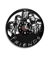 Zegar ścienny z płyty winylowej Friends 13.3