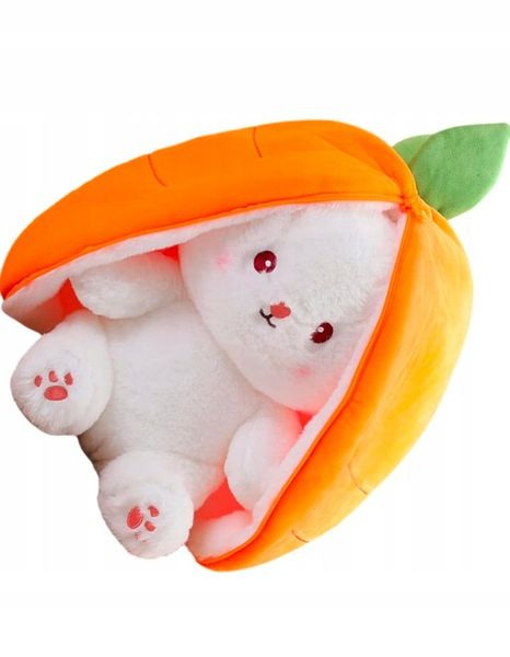 MASKOTKA PLUSZAK KRÓLIK MARCHEWKA 25CM zdjęcie 9