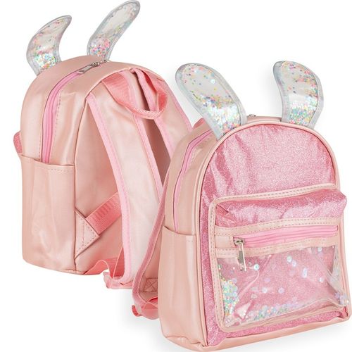 Plecak przedszkolny jednokomorowy Happy Hippo dziewczynki Odcienie różu na Arena.pl