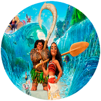 Opłatek na tort Vaiana