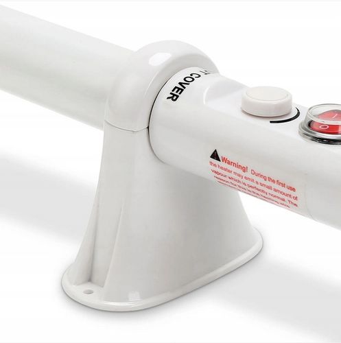 GRZEJNIK RUROWY Z TERMOSTATEM 55W, IP44, dł.50cm, łazienkowy, VF KRAKOW na Arena.pl