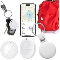 Lokalizator GPS MiTag MiLi do iOS + Etui Brelok do plecaka kluczy dla psa