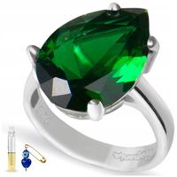 PIERŚCIONEK SREBRNY POLEROWANY RODOWANY ZABEZPIECZONY PRZED CIEMNIENIEM