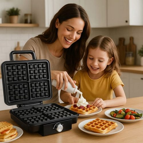 GOFROWNICA 2200W 4 GOFRY JEDNOCZEŚNIE MOCNA SZYBKA NIEZAWODNA In_Stock na Arena.pl