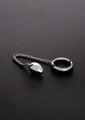 donut c ring anal egg (40/40mm) with chain