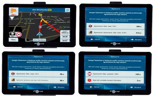 Nawigacja GPS 9" iGO Primo Truck TIR BUS Ciężarówka Autobus Gps4Drive na Arena.pl