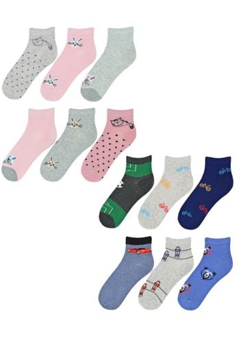 SKARPETY DZIECIĘCE SB132 BAWEŁNIANE 27-30 wzór - chłopiec na Arena.pl