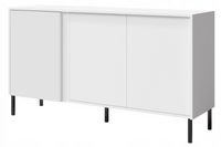 Nowoczesna Komoda Biała 145 cm ZUZIA JR - 2 Kolory